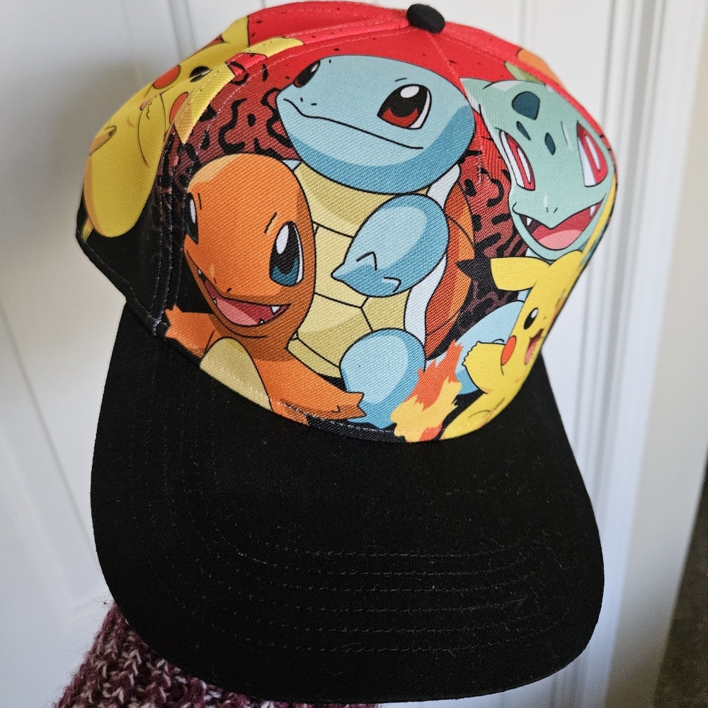 Pokémon Billed Hat with Snap Back Sizing